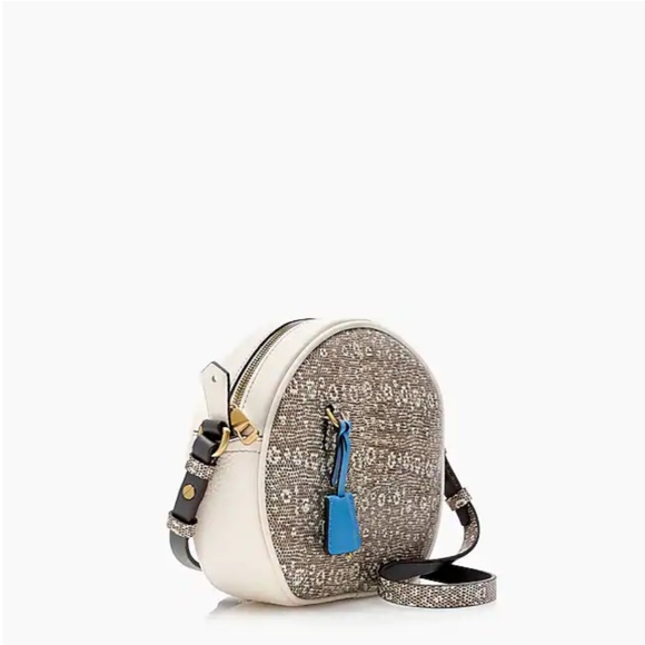 J.Crew Signet circle bag in embossed lizard-H7977 - Picture 3 of 4